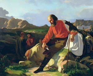 Guiseppe Garibaldi (1807-82) by Vincenzo Cabianca