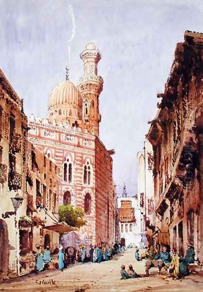 A Cairo Street Scene - view 1