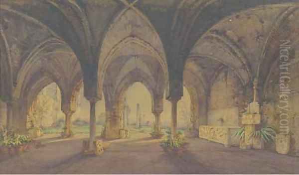 The cloisters at Ravello - view 1