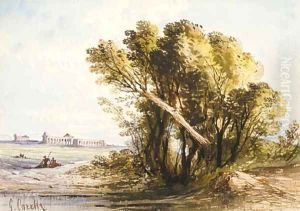 The Temples at Paestum by Gabriel Carelli
