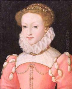 Mary Stuart (1542-87) by Francois Clouet