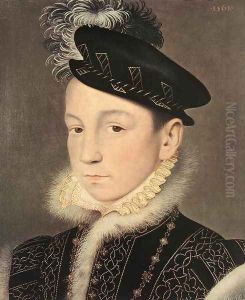 Portrait of King Charles IX of France 1561 Portrait of King Charles IX of France 1561