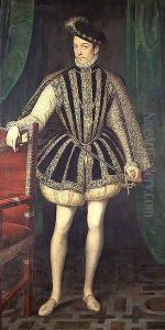 King Charles IX of France (1550-74), c.1565 by Francois Clouet