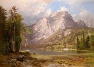 Blick Auf Den Langbathsee