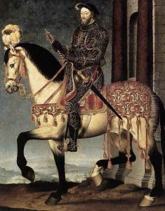 Portrait of Francis I, King of France c. 1540 2 by Francois Clouet