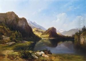 Ansicht Vom Krotensee by Anton Hansch