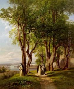Im Klostergarten by Anton Hansch