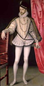 Charles IX (1550-74) King of France by Francois Clouet