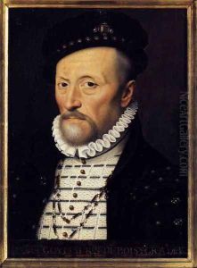 Portrait of Claude Gouffier c. 1568 by Francois Clouet
