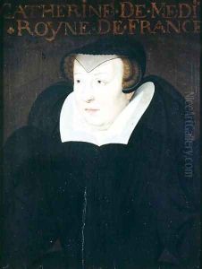 Catherine de Medici (1519-89) by Francois Clouet