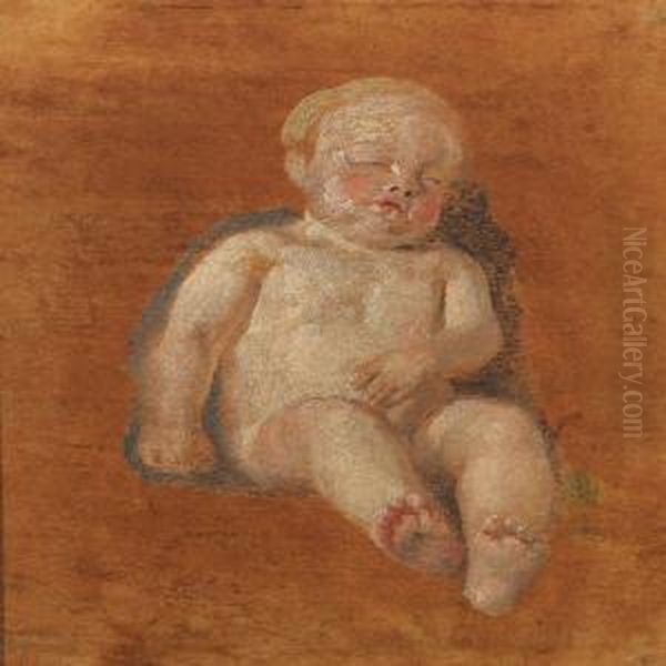 A Sleeping Child, Presumably The Artist's - view 1