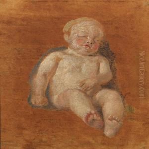 A Sleeping Child, Presumably The Artist's