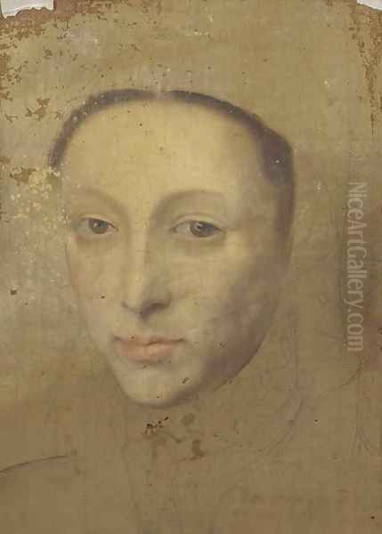Portrait of a lady, a sketch - view 1