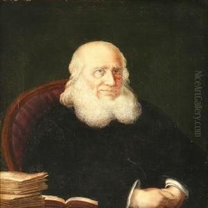 Portrait Of The Danish Hymn Writer N Portrait Of The Danish Hymn Writer N