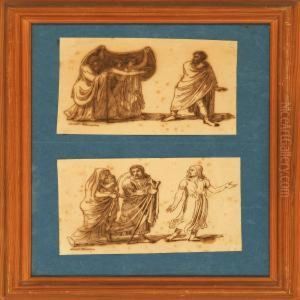 Two Figural Scenes