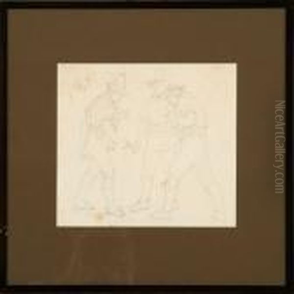 Three Roman Morra Players - view 1