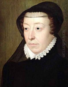 Portrait of Catherine de Medici by Francois Clouet
