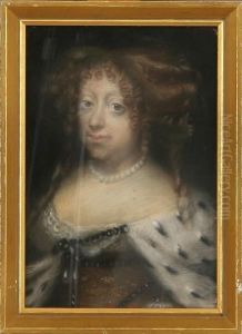 Portrait Of Queen Sofie Amalie, Queen Of Denmark And Norway