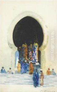 Catherdral Interior by Hans Jacob Hansen