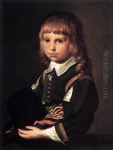 Portrait of a Child by Pieter Codde