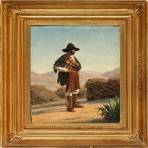 An Italian Man On Amountain Road