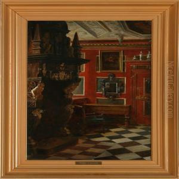 King Christian Iv Of Denmark's Study At Rosenborg Palace - view 1