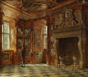 Christian Iv In The Winter Room At Rosenborg Castle In Copenhagen