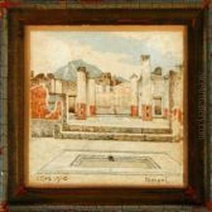 Three Italian City Sceneries by I.T. Hansen