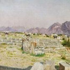 Foro Triancolare, Pompei by Josef Theodor Hansen