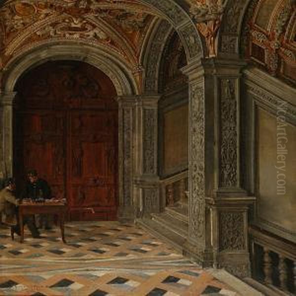 Interior From Scala D'oro In Palazzo Ducale, Venice - view 1