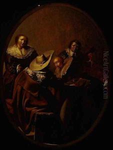 The Concert by Pieter Codde
