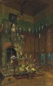 Interieur Avec Un Bouquet De Fleurs thumbnail