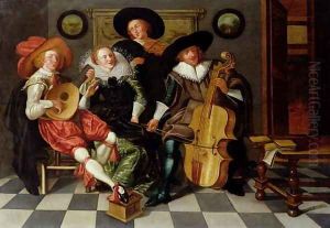 The Concert (2) by Pieter Codde