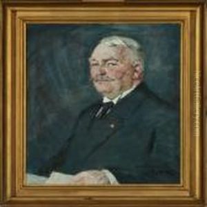 Portrait Of A Gentleman by Niels Hansen