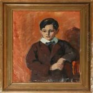 Portrait Of A Boy by Niels Hansen