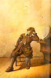 Young Scholar in his Study 1630
