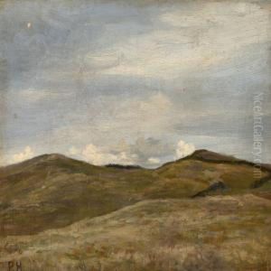Autumn Day At Svanninge Hills, Funen by Peter Marius Hansen