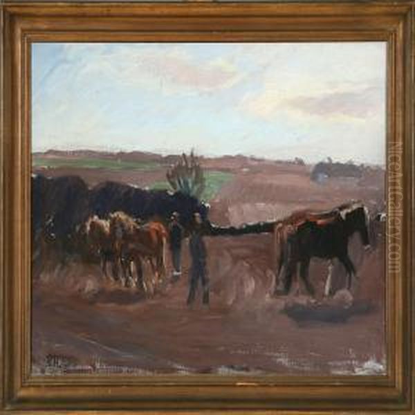 Ploughing Scene - view 1