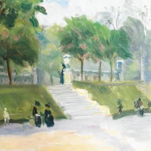 People In A Park Exterior People In A Park Exterior