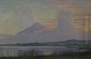 View Of A Lake by Sigvard Hansen