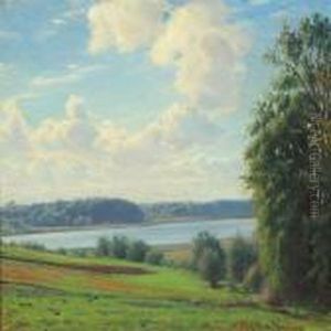Late Summer Day By Fureso by Sigvard Hansen
