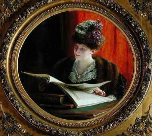 Madame Zoe Malard 1907 by Remy Cogghe