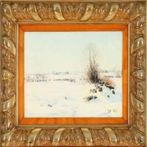 Winter Landscape by Sigvard Hansen