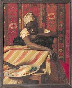 The Resting Model by Remy Cogghe