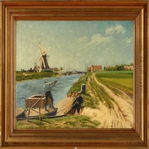 View Ofkarrebaeksminde Canal, Denmark