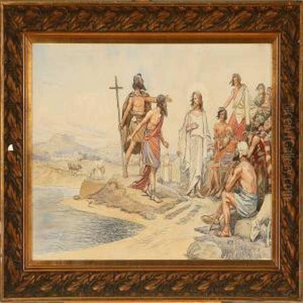 Jesus Preaches - view 1
