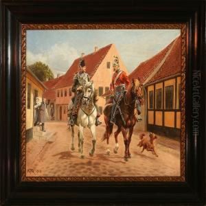 The Danish General Olaf Rye by Karl Frederik Hansen-Reistrup