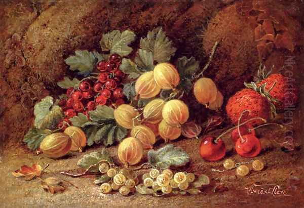 Strawberries, Cherries, Gooseberries And Red And White Currants - view 1