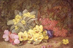 Roses and Primroses by Vincent Clare