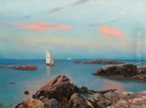 Sommeraften Ved Kysten, Hvaler by Niels Hansteen